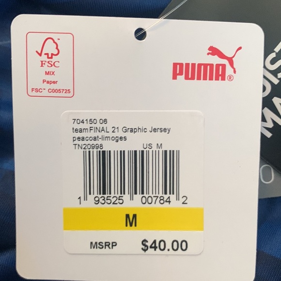 Puma men’s Jersey Size: medium - Picture 7 of 7